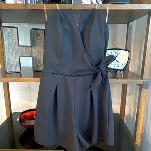Black Fancy Romper Size Small